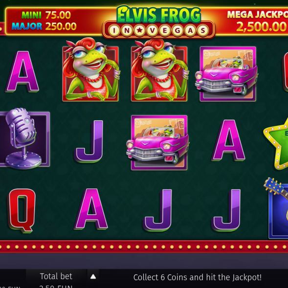 Elvis Frog in Vegas