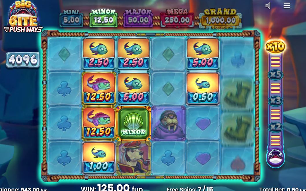 Free Spins med spinn kvar och multiplikator